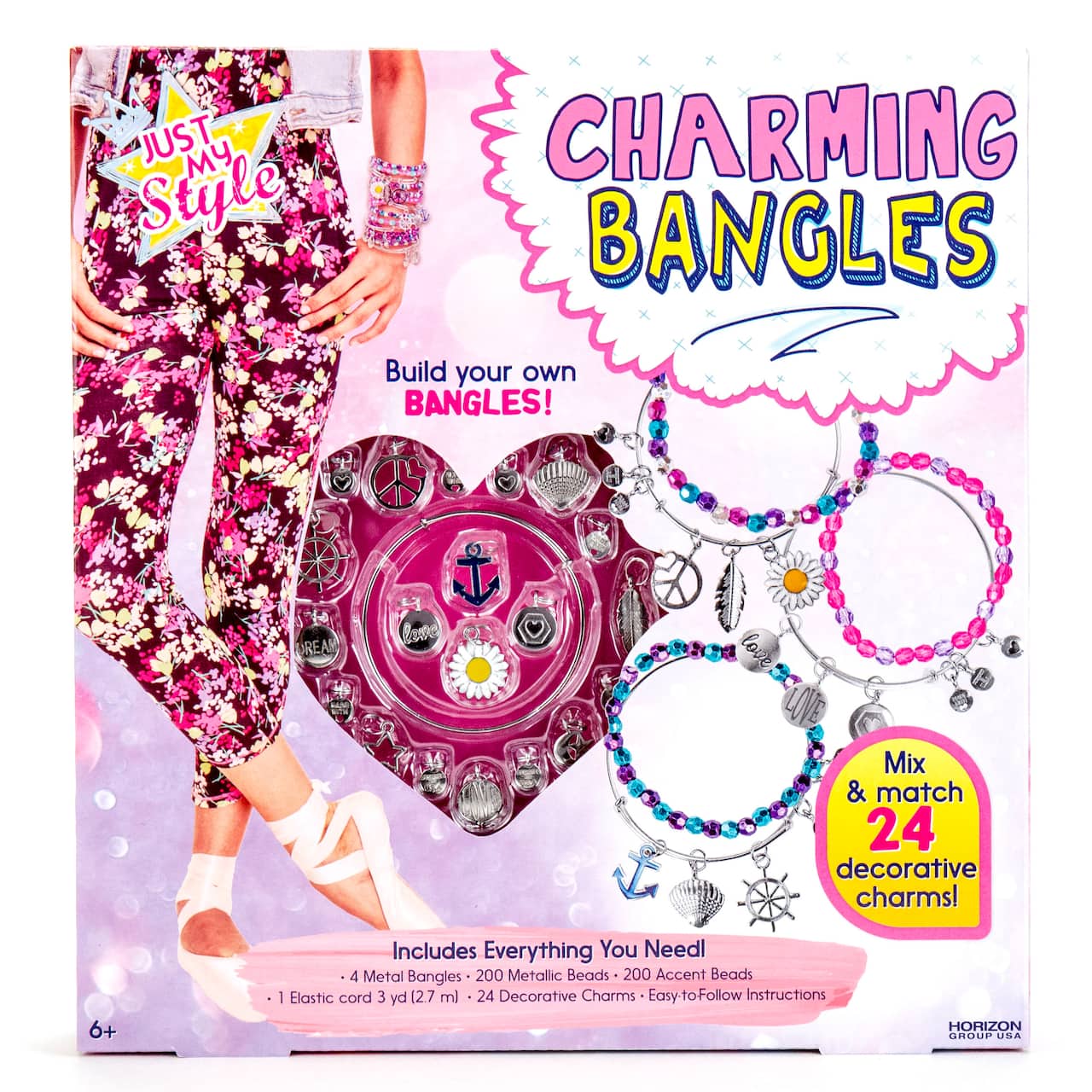 Just My Style® Charming Bangles Bracelet Making Kit